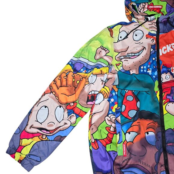 Members Only X Nickelodeon Rugrats Puffer Jacket With Hood XL NWT 90s style mens - Picture 8 of 8